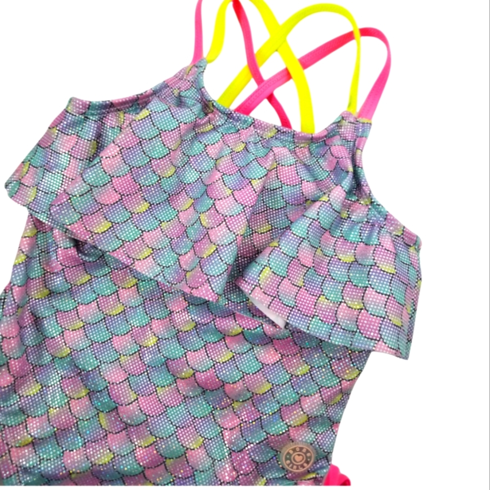 BCBGirls Pearl Baby Girl Swimsuit NWT! Size 2T - Picture 4 of 11